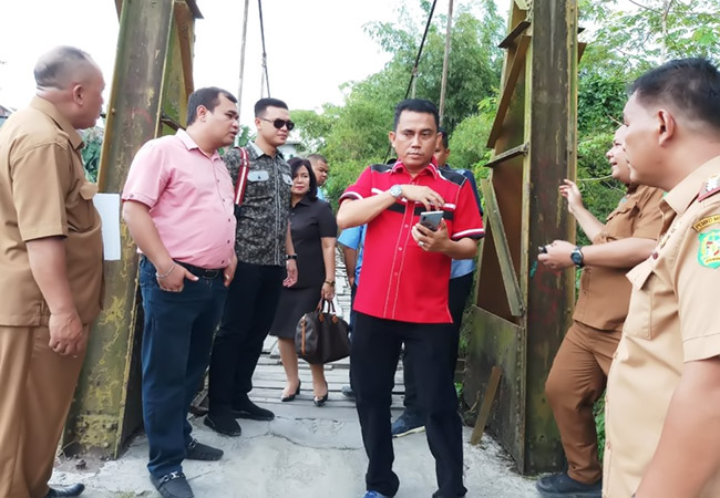 DPRD Medan Pertanyakan Izin Malibu Indah Lakukan Penimbunan Tepi Sungai Deli