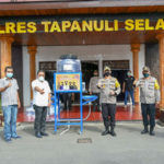 Polres Tapsel Laksanakan Rapid Test Massal