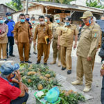 Bupati Sergai Tinjau Pasar dan Sekolah Terdampak Sampah