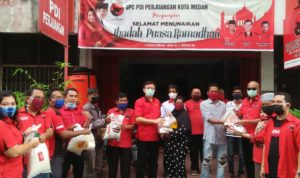 Bagi Sembako, Ketua DPRD Medan Minta Pemko Lakukan Pendataan Menyeluruh Warga Miskin