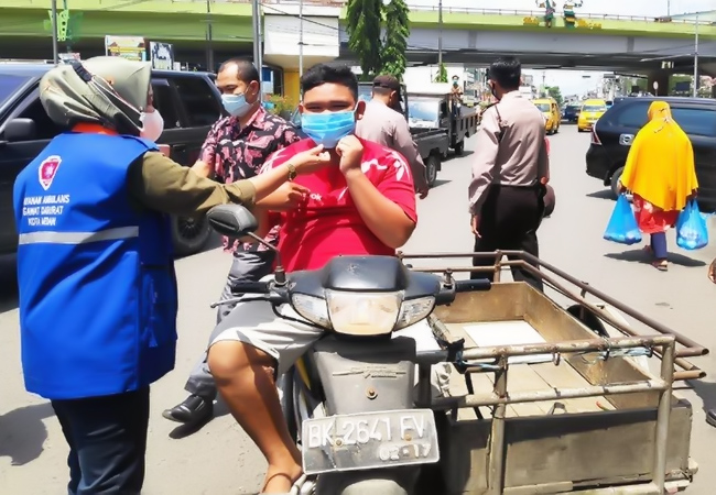 PPKM Mikro, Pemko Medan Gelar Patroli Prokes di Sejumlah Pasar