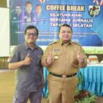 Coffee Break bersama Jurnalis, Bupati Tapsel Paparkan Program Pembangunan