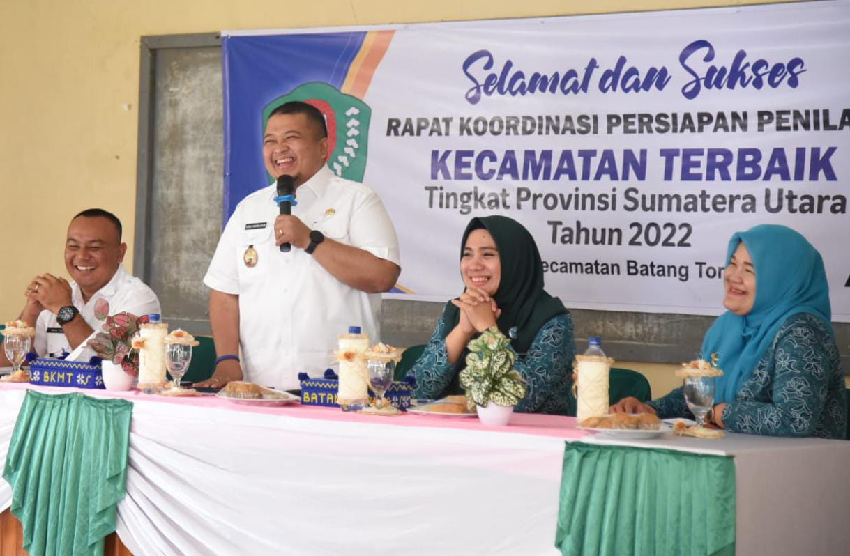 Batang Toru Dipersiapkan Jadi Kecamatan Terbaik Tingkat Sumatera Utara