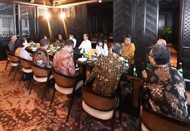 Gala Dinner G20, Presiden Jokowi Akui Panitia Sibuk Rekayasa Cuaca