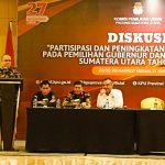Ajak Dukung Pilgub 2024 Sukses, Ketua KPU Sumut Targetkan Partisipasi Pemilih Capai 80 Persen