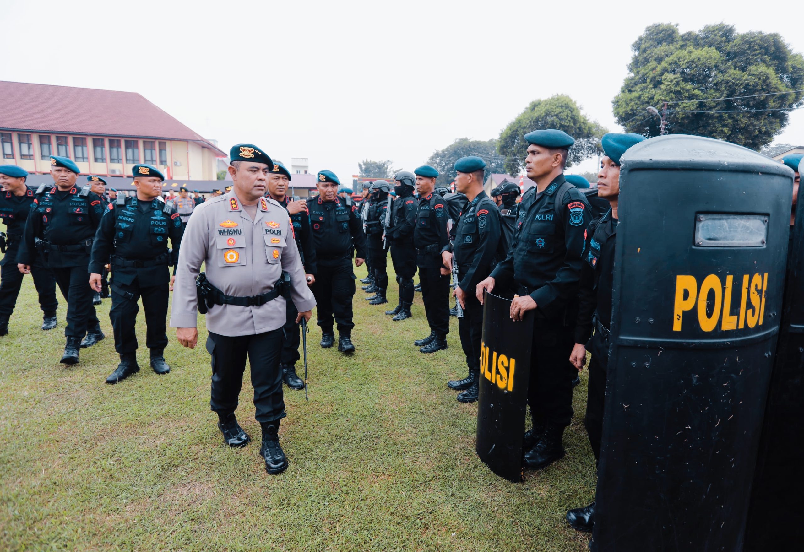 Kapolda Sumut Cek Kesiapsiagaan Operasi Mantap Praja dan PON XXl