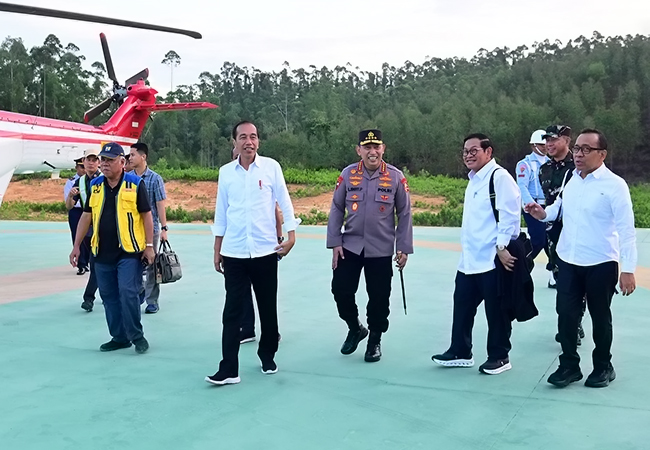 Pimpin Sidang Kabinet Pertama di Nusantara, Presiden Berkantor lagi di IKN