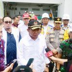 Tinjau Stadion Utama PON XXI Sumut, Menko PMK Akui Stadion Utama Belum Beres