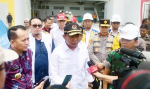 Tinjau Stadion Utama PON XXI Sumut, Menko PMK Akui Stadion Utama Belum Beres