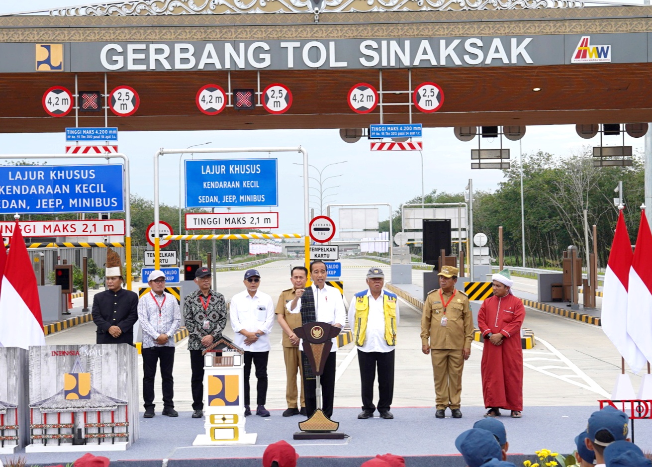 Berkunjung ke Sumut, Presiden Resmikan 3 Seksi Ruas Tol