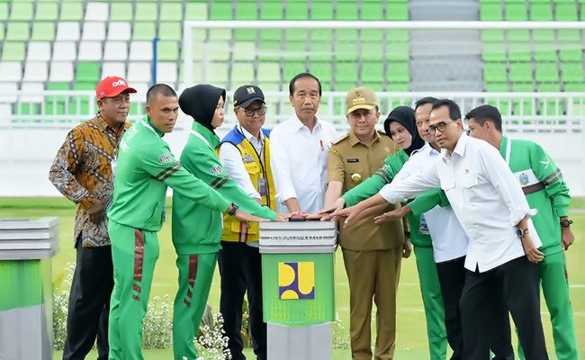 Stadion Utama Sumut di Kabupaten Deli Serdang Diresmikan