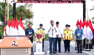 27 Ruas Jalan di Provinsi NTT Diresmikan