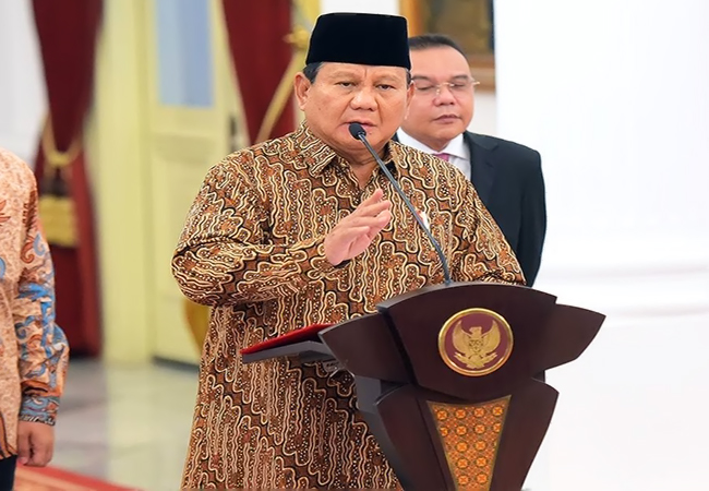 Presiden Prabowo Subianto Umumkan Susunan Kabinet Merah-Putih, Berikut Daftarnya