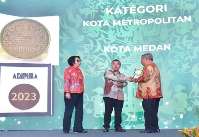 Pemko Medan Raih Penghargaan Adipura 2023