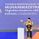 Milad Muhammadiyah ke-112, Prabowo Tidak Mau Kekayaan Alam Dijual Mentah